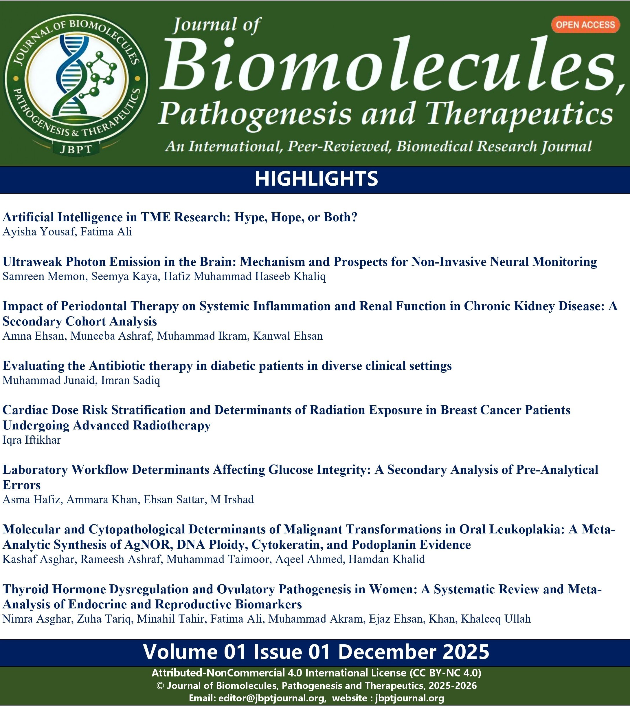 					View Vol. 1 No. 1 (2025): December 2025
				